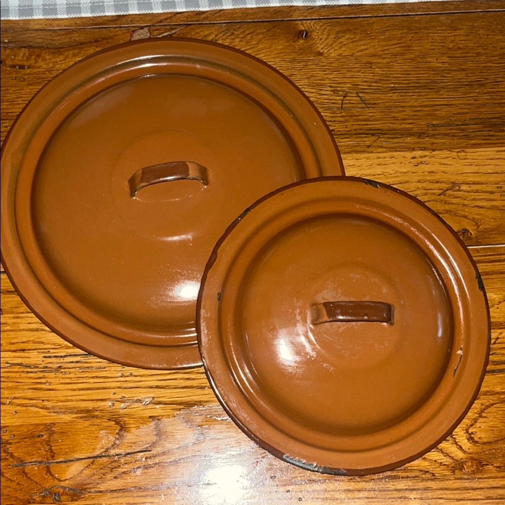 Vintage Brown Cookware Collection